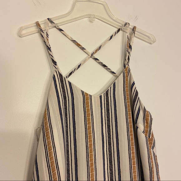 Collective Concepts Vertical Stripe Lined Dress - Picture 3 of 15